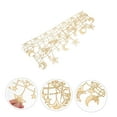 thumbnail image 4 of unbranded Handmade Golden Lace Trim for Decorative Dress Embroidery and Sewing Projects, 4 of 7