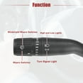 thumbnail image 3 of Interruptor de señal de giro interruptor combinado multifunción apto para Ford F-150 F-250 Super Duty No.BC3Z13K359BA - Paquete de 1, 3 of 8