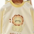 thumbnail image 5 of HFHAPW Toddler Pajamas Boys Girls Pyjamas 2pcs Long Sleeves Pjs Sets for Kids Fall Winter Sleepwears, 5 of 5