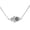 White, variant on 925 Sterling Silver Blue Hamsa Evil Eye Pendant Necklace