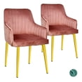 thumbnail image 1 of Set 2 Sillas Sillones Comedor Modernos Terciopelo Elegantes, 1 of 5