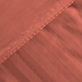 thumbnail image 7 of 1 Piece Striped Diamond Pattern Comforter Super Soft 800 Thread Counts, All Season, 100% Egyptian Cotton, Twin/Twin XL Size Brick Red Color, 7 of 7