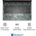 thumbnail image 4 of Dell G 15.6 Inch Gaming Laptop - FHD 120Hz Display, Intel Core i , 16GB DDR5 RAM, 512GB SSD, NVIDIA RTX 3060 6GB GDDR6, Wi-Fi 6, Windows 11 - Spector Green, 4 of 5