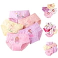 thumbnail image 4 of Mnyotv Toddler Underwear Girls Panties Kids Briefs Comfortable Cotton Underpants 4Packs Size 7-8 Years, 4 of 7