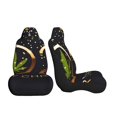 thumbnail image 3 of Honeii 2025 And Merry Christmas for Car Seat Covers Full Set, Seat Covers for Cars, Car Seat Protector Waterproof, Leather Car Seat Cushion-1, 3 of 9