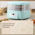 thumbnail image 4 of LLQKIGS Dryer Machine For Home 360° Airflow Food Dehydrator Machine With 6 Trays Trays Food Dehydrator Machine With Digital Adjustable Timer & Temperature Control For Beef Fruits Meat 1pc, 4 of 7