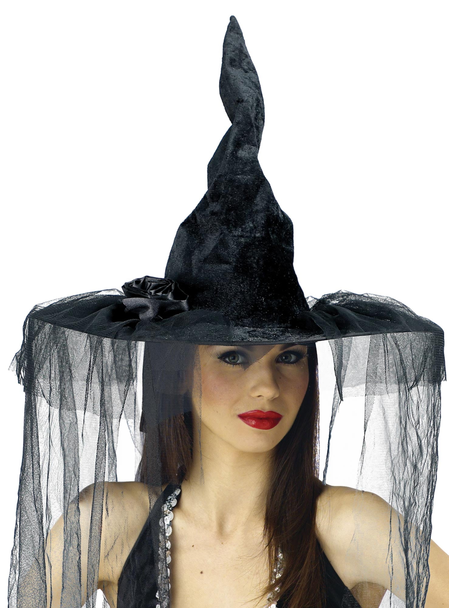 Pre-Cut and Pre-Folded DIY Craft Kit Witch Hat with Face Mask Papercraft Model