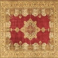 thumbnail image 1 of Ahgly Company Indoor Square Persian Brown Traditional Area Rugs, 7' Square, 1 of 4