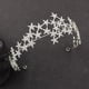 thumbnail image 3 of Zhuge Tiara de boda para novia, diadema de princesa, corona nupcial, joyería para el cabello con diamantes de imitación de cristal, decoración para novia, cumpleaños, graduación, boda (C), 3 of 4