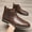 Brown 312, variant on Men's Suede Leather Chelsea Ankle Boots