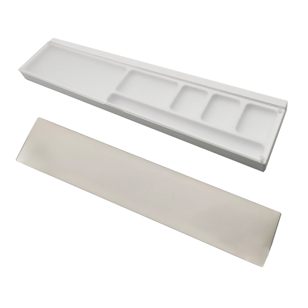 Keyboard keyboard Wrist Rest Pad With Storage Case Deep Protective Wrist Clear Frosted Cover Office Small Item Storage