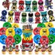 thumbnail image 3 of Globos de látex de héroes de Powered Rangers, decoración para fiestas de Super Ninja, pancarta de feliz cumpleaños, adorno para tarta, máscara de niño, juguete, 3 of 5