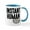 White/Blue Inside, variant on CafePress - Instant Human Just Add Coffee Mug - 11 oz Ceramic Mug - Novelty Coffee Tea Cup