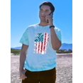 thumbnail image 2 of American Flag Grunge Style Tie Dye Cyclone Men -Image by Shutterstock, Male Medium, 2 of 4