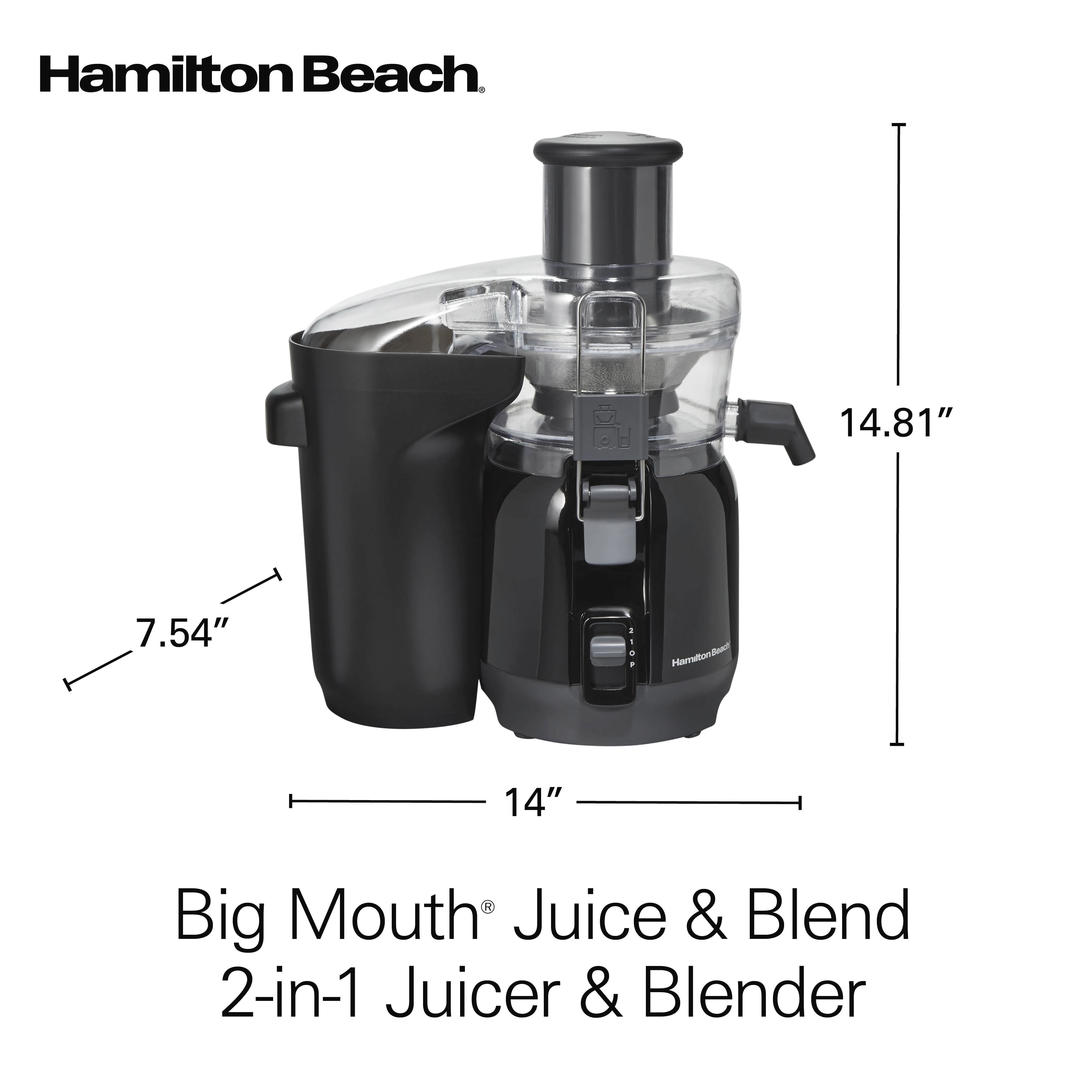 Hamilton Beach Juice Extractor CJ14 67602 ( Base Motor ONLY ) Juicer Machine