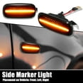 thumbnail image 2 of 2pcs Car Markers Accessories Sequential Side Marker Lights Turn Signal Light Assembly for Audi A6 2000-2011, 2 of 6