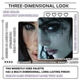 thumbnail image 6 of Eyeshadow 15 Colors Eyeshadow Eye Shadow Makeup Long Lasting Pigmented Black Eyeshadow Makeup Gray Silver Eye Make Up Pallet Blendable Eyeshadow Makeup Makeup Beauty Tools Clearance, 6 of 9