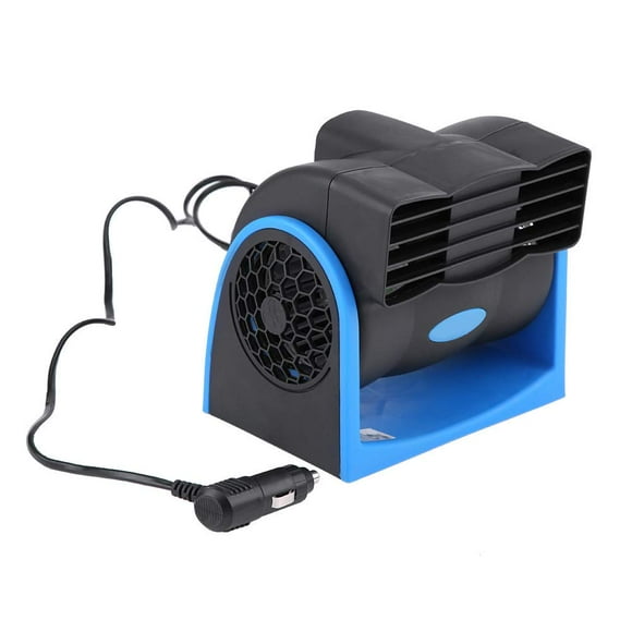 Acouto Ventilateur d'Air de Voiture 12V Universel Auto Véhicule Mini Vitesse Réglable Refroidisseur d'Air Silencieux Ventilateurs Électriques