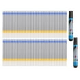 thumbnail image 3 of Fabric Marker Pen Refill 2Pcs Water Erasable Pen 100Pcs  Refill Leather Craft Cleaning Patchwork Marking Tool, 3 of 8