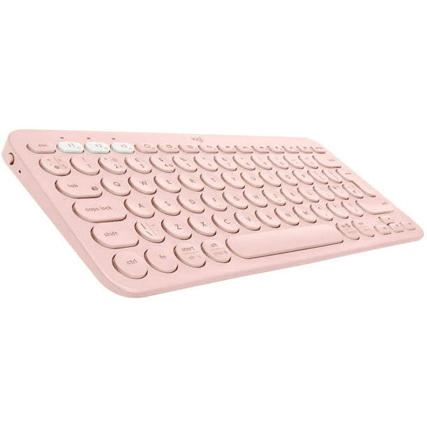 Logitech K380 Multi Device Wireless Bluetooth Keyboard Rose Walmart Com Walmart Com