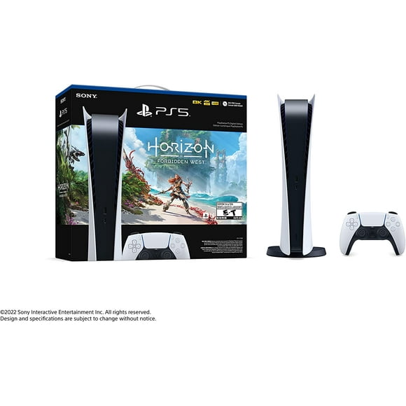 PlayStation 5 Console - Digital Edition - Horizon Forbidden West Bundle