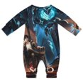 thumbnail image 2 of Solo Leveling Unisex Baby Boy Girl Rompers Long Sleeve Infant Jumpsuits Babies' Outfits Fall Winter Clothes 6-9M, 2 of 5