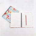 thumbnail image 5 of Clearance notebook for recording under $20,Notebook 4 Pcs Thick Flower Design Hardcover 8mm Ruled 4 Color 80 Sheets 160 Pages Journals For Study And Notes 1PC, 5 of 8