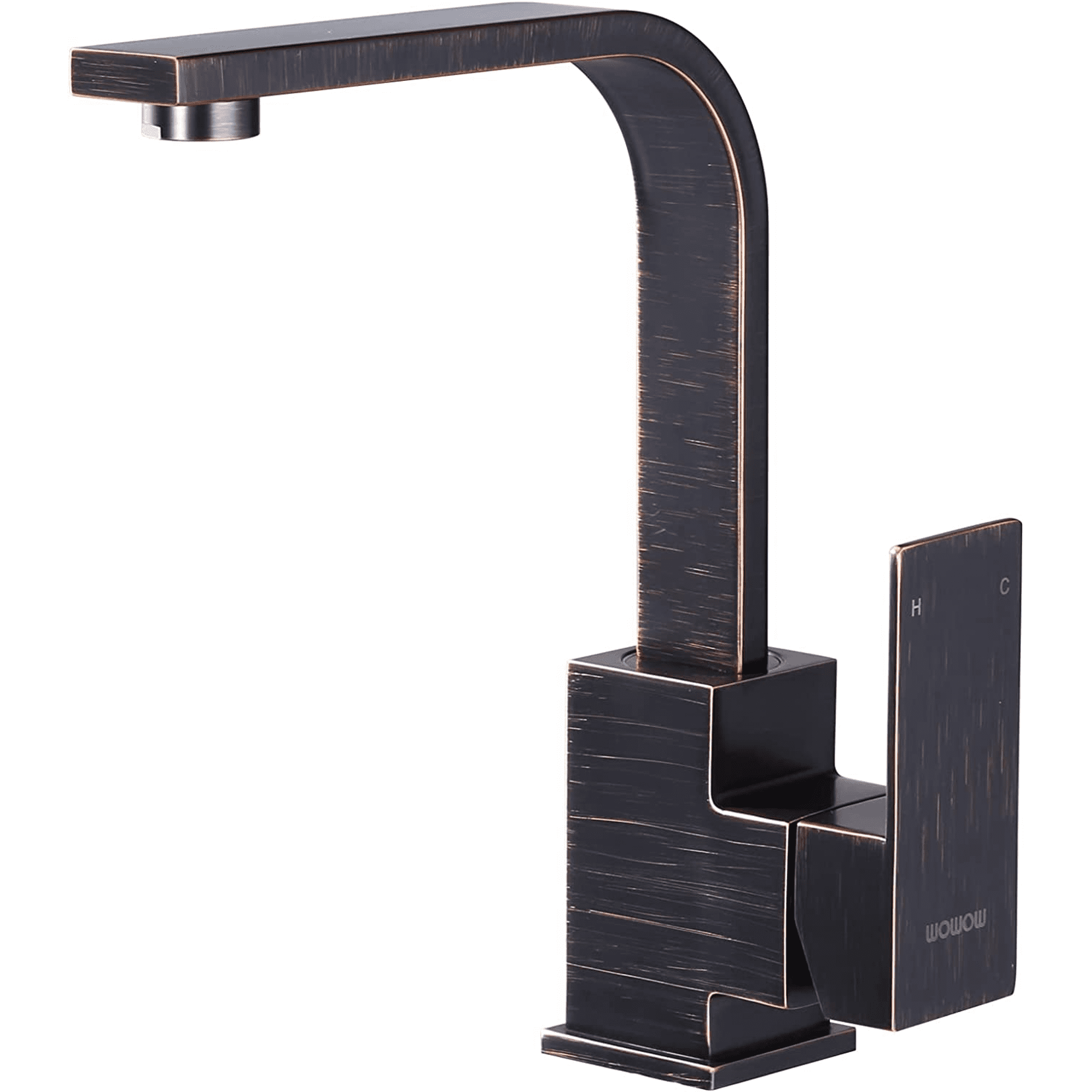 WOWOW Single Hole Wet Bar Faucet Single Handle Small Kitchen Faucet