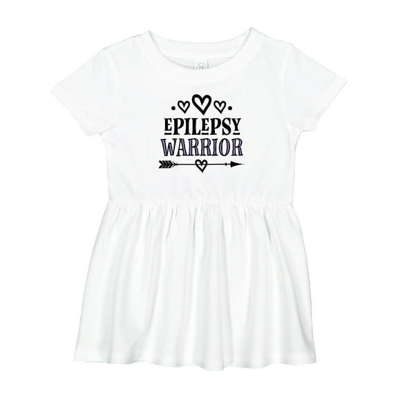 Inktastic Epilepsy Warrior Awareness Support Girls Baby Dress