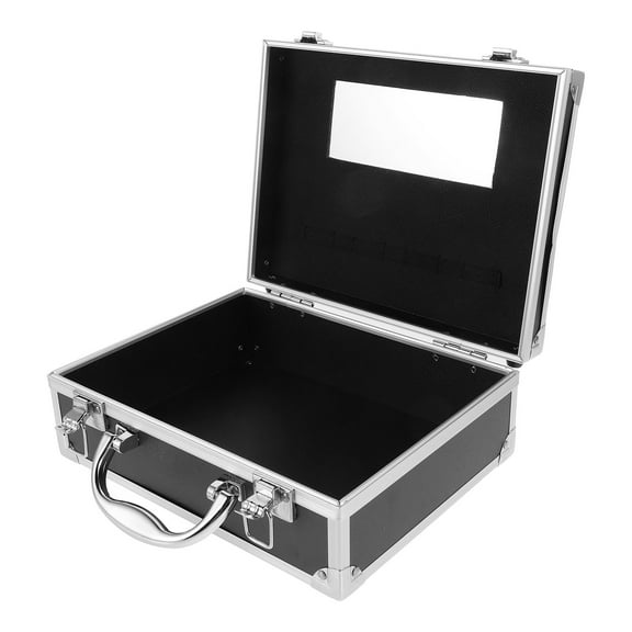 UPOUART 1Pack Plastic Storage Case For Outdoor Use By With Organized Storage And Handle 11.8x7.7x3.7in