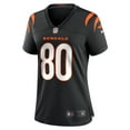 thumbnail image 2 of Women's Nike Andrei Iosivas  Black Cincinnati Bengals Team Game Jersey, 2 of 6