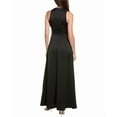 thumbnail image 2 of Theia womens  Amara Drape Gown, 0, Black, 2 of 3