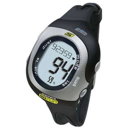 UPC 663176002423 product image for SKECHERS GO RUN SK11 Go Run 2.4GHz Watch (Black/Silver) | upcitemdb.com