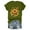 02-Green, variant on Graphic Tees for Women Short Sleeve Light Hawaiian Print Print Round Neck Breathable Boxy Fit Plus Size Going Out Tops for Women Light Gray Size L