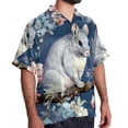 thumbnail image 2 of Tmall Men's Short Sleeve Button Down Hawaiian Shirts for Summer Beach Casual Printed Style, 2 of 6