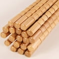thumbnail image 4 of My Order! 10 Pairs Wood Chopsticks Reusable, Natural Health Wood Chopsticks,Chinese Classic Style, Reusable Bamboo Dishwasher Safe Chopsticks for Cooking, Gourmet Food Clearance, 4 of 8
