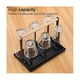 thumbnail image 4 of Holder,Dish Drainer Bottles,6 Stand, Metal Cup Holder with Drip Tray and Dryer for Bottles and Cup, 4 of 5