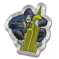 thumbnail image 2 of 2023 Pamp Suisse Burton Morris Gorilla Shaped 1 oz Colorized Silver Coin, 2 of 3