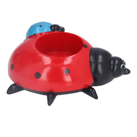 Animal Succulent Plant Container, Ladybugs Flower Pot Resin For Flower ...