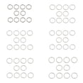 thumbnail image 3 of SEIWEI 10Pcs Metal Book Rings Notebook Loose-Leaf Ring for Word Card Albums Office Paper Management (50#), 3 of 8