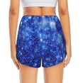 thumbnail image 4 of Goofa Blurred Star Snow Christmas Printed Women 2 in 1 Running Shorts,Quick Dry Athletic Workout Shorts,High Waisted Athletic Shorts with Liner Pockets-XX-Large, 4 of 9