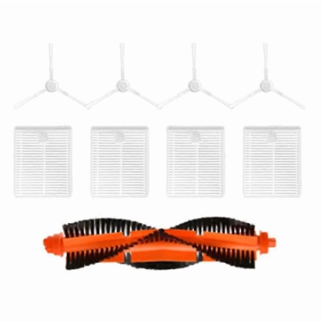 Suitable for 9PCS Replacement Spare Parts for Robot Vacuum E10 E12 B112 Vacuum Accessories Main Side Brushsi xi