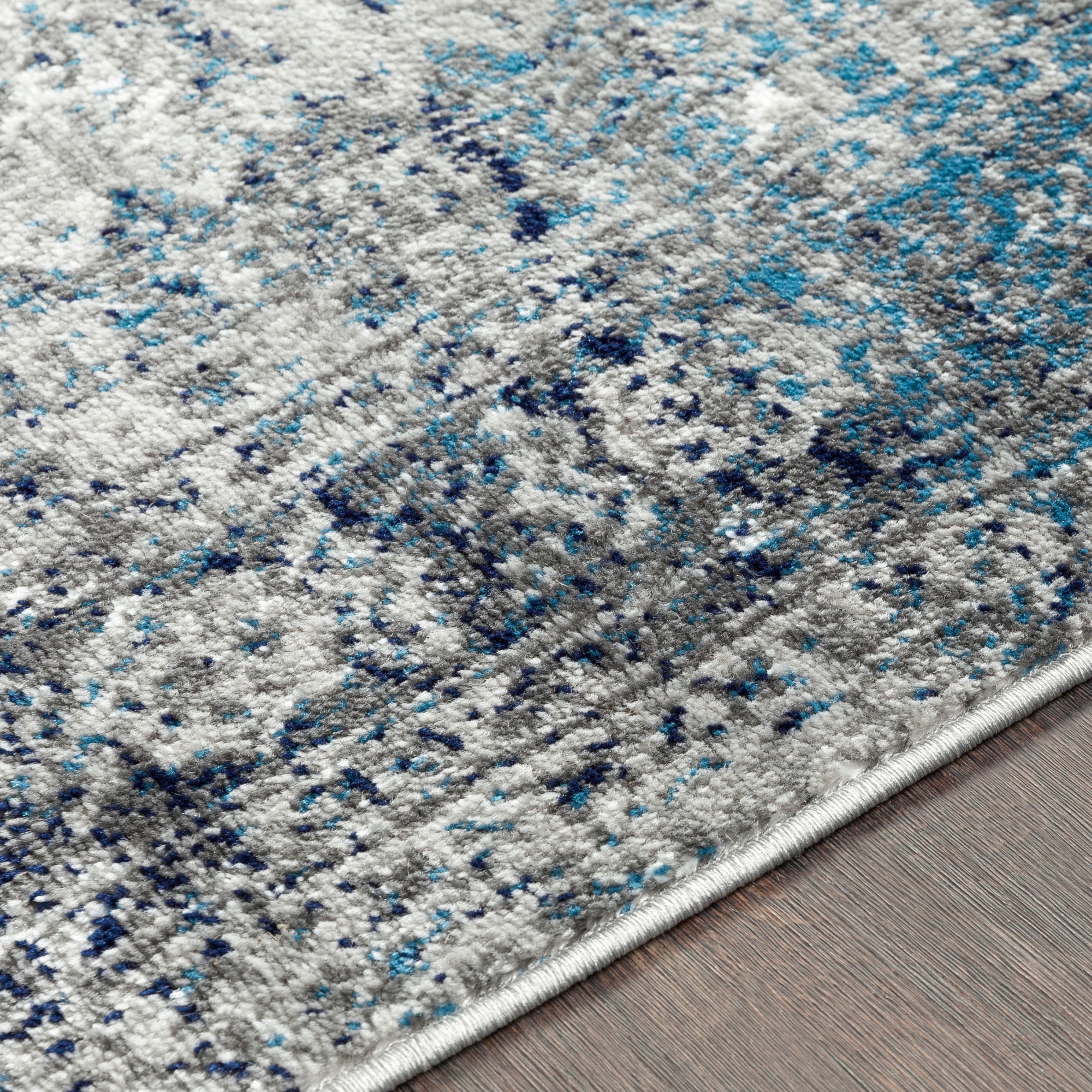 Artistic Weavers  Blue/Gray 2'6" x 10' Traditional Runner Area Rug