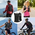 thumbnail image 6 of Lightweight Hydration Backpack, Running Backpack with 2L Water Bladder, Hiking Hydration Water Daypack for Cycling Rave for Men Women, 6 of 6