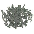 thumbnail image 3 of 100 piezas de pesas de giratorias de cambio de aparejos terminales de resistencia, 3 of 6