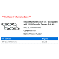 thumbnail image 2 of Intake Manifold Gasket Set - Compatible with 2011 Chevy Camaro 3.6L V6, 2 of 2
