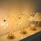 thumbnail image 4 of Luces decorativas navideñas de hierro con forma de luna, adornos para interiores, luz de noche, luces estilo regalo de cumpleaños, tamaño compacto, material duradero, 4 of 6