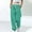 Mint Green, variant on Black Pants Womens Workout Drawstring Sweatpants Color Block Elastic Waist Joggers Pants for Tall Women L