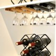 thumbnail image 3 of Yongwei Under Cabinet Wine Glass Holder Cup Rack Stemware Organizer, 3 of 10