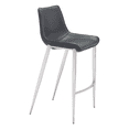 thumbnail image 4 of Banco de Bar Kessa Muebles Magnus Negro Acero, 4 of 5
